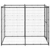 Dog Kennel Black Powder-coated steel Large Durable Dog Kennel