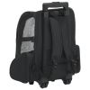 Pet Trolley Black Fabric, metal Small Foldable Pet Trolley
