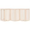 Dog Gate Set of 6 Natural wood Poplar wood