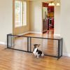 Richell Large Freestanding Metal Mesh Pet Gate