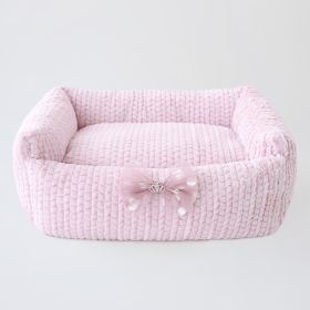 Dolce Dog Bed (Color: Rosewater)