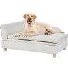 VEVOR Pet Sofa, Dog Couch for Large-Sized Dogs Soft Velvety Dog Sofa Bed, 110 lbs Loading