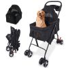 3 in 1 Dog Stroller, 4 Wheels Pet Stroller Dog Stroller for Medium Small Dog Cats Up to 50lbs