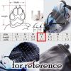 4 Pcs Cute Dog Shoes Foot Covers Rain Shoes Puppy Cat Waterproof Pet Shoes, 4#
